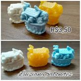 Sabonete Arca com bichinhos